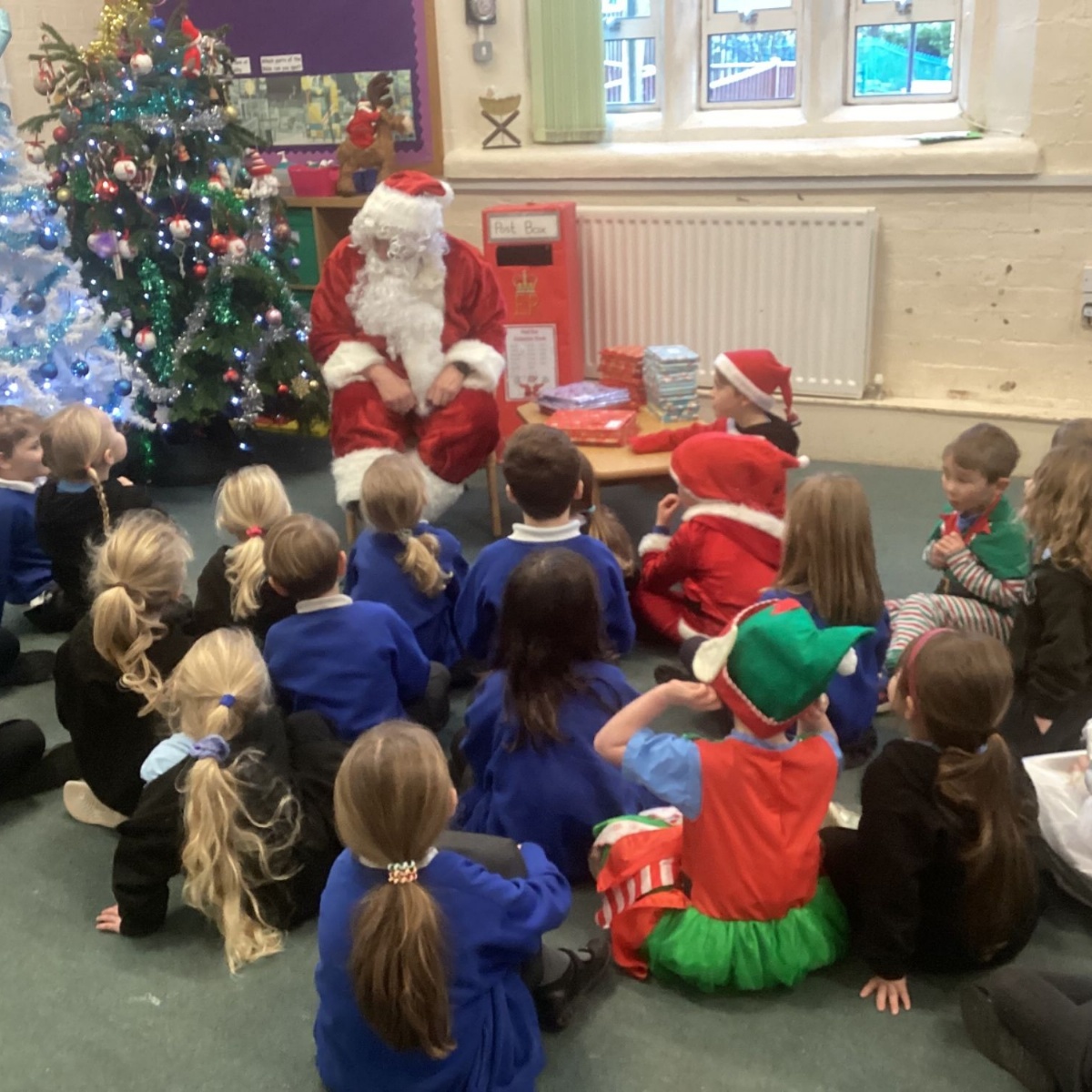 Father Christmas visit to Abberley Primary - Abberley Parochial V.C ...